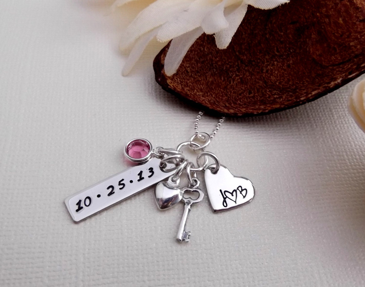 Anniversary Necklace Relationship Necklace Gift by MadeFromWithin