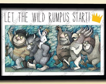 wild rumpus where the wild things are