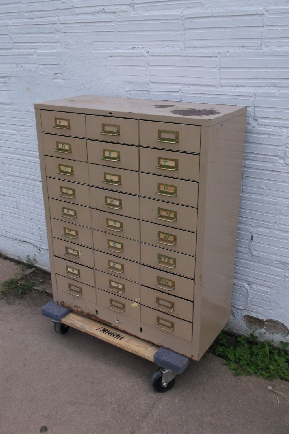 Storage Vintage Cole Steel Company Metal File