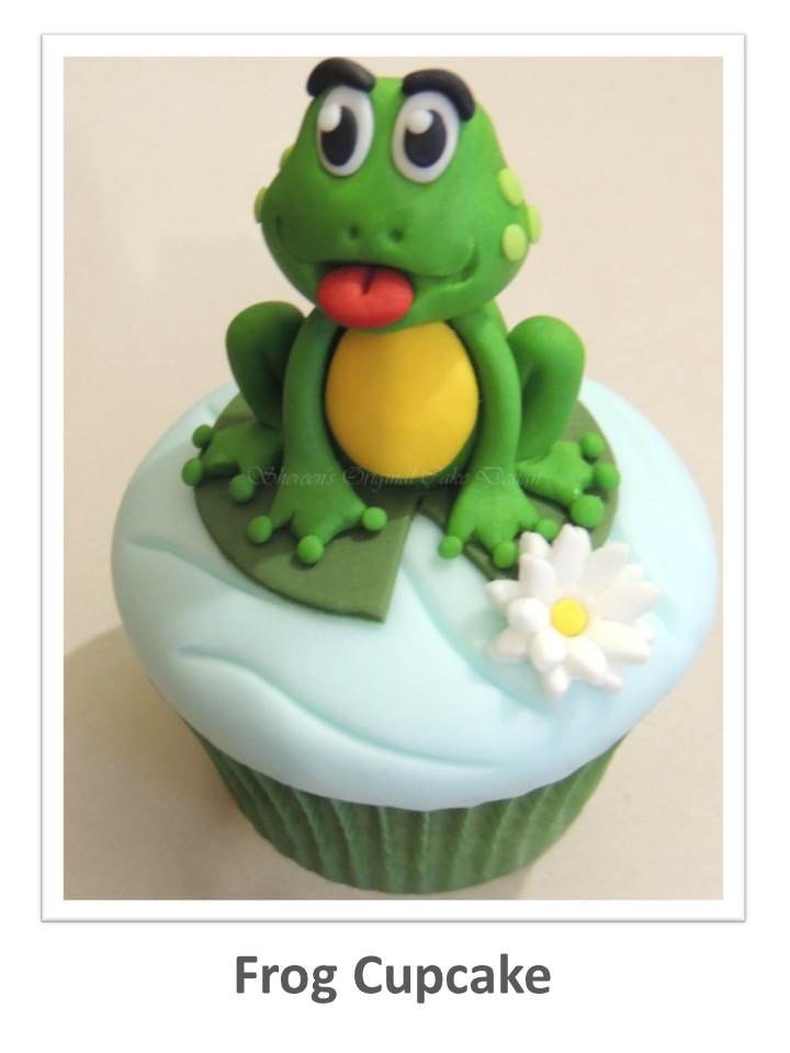 Frog Cupcake PDF Tutorial