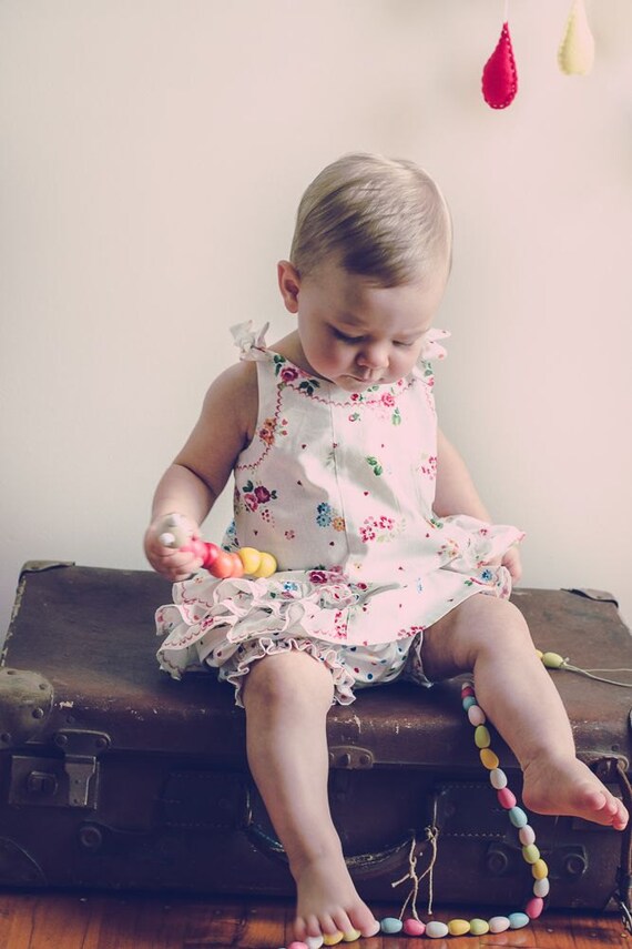 Baby dress and diaper cover sewing pattern - SUNNY DRESS & BLOOMERS ...