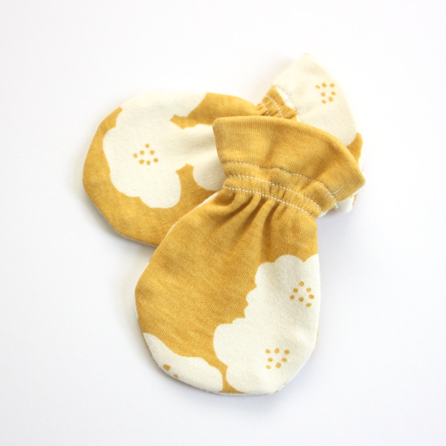 Organic Baby Scratch Mittens ecofriendly organic fabric