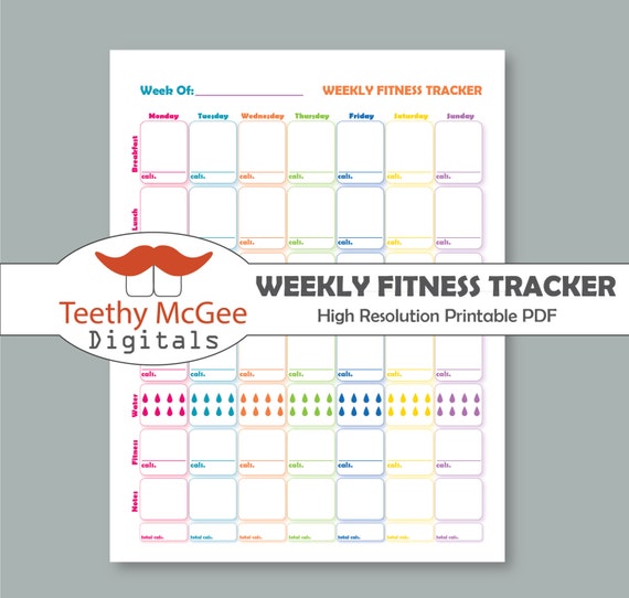 weekly calorie tracker