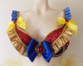 Snow White inspired- Rave bra