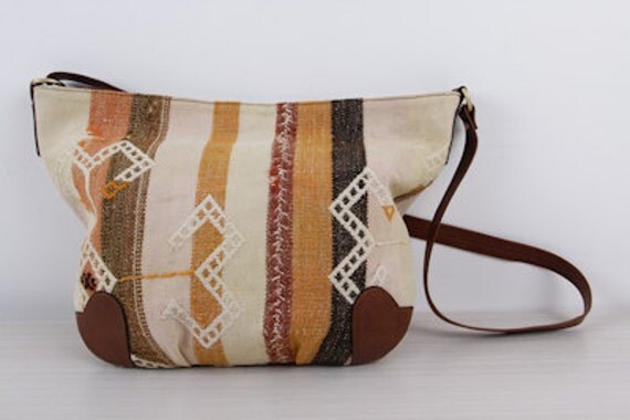 Items similar to Crossbody Bag - Kilim Bag - Vintage Bag - Woman Bag ...