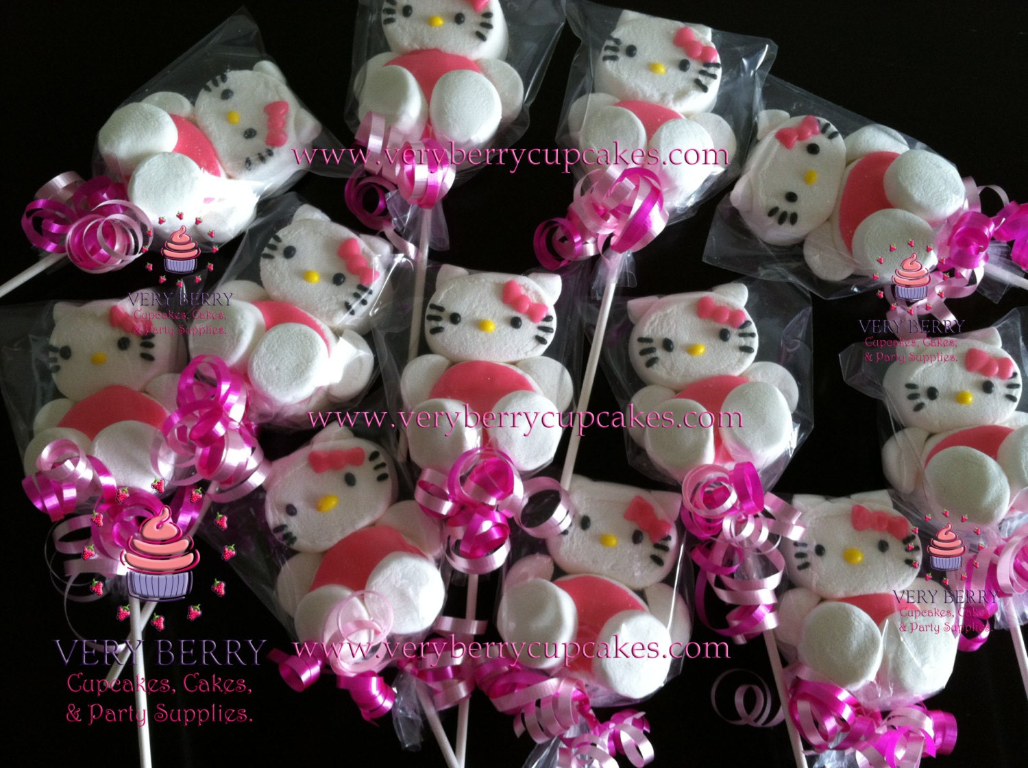 hello kitty marshmallow pops