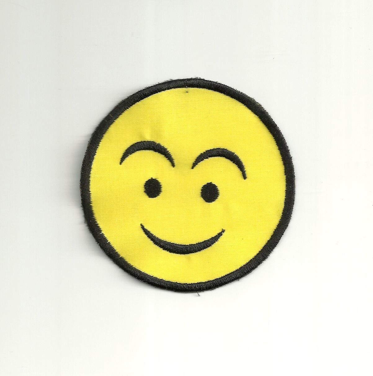 Devious Smiley Face Patch Custom Made