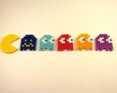 Pac-Man Perler Magnets