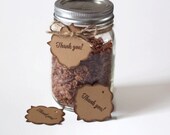 Thank You Gift Tags, Appreciation Tags,Thank You Favor Tags, Mason Jar Tags, Wedding Thank you Tags, Wine Tags