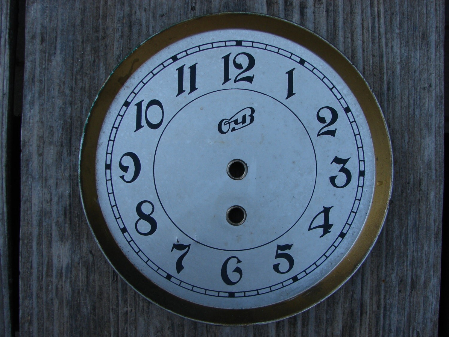 Vintage clock parts parts faces Large CLOCK DIAL