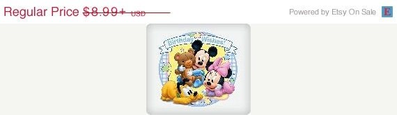 SUMMER SALE DISNEY Babies-Birthday Wishes Edible Image Cake Topper Il_570xn