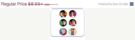 SUMMER SALE One Direction Edible Image Cupcake Toppers (Set of 12) Il_570xn