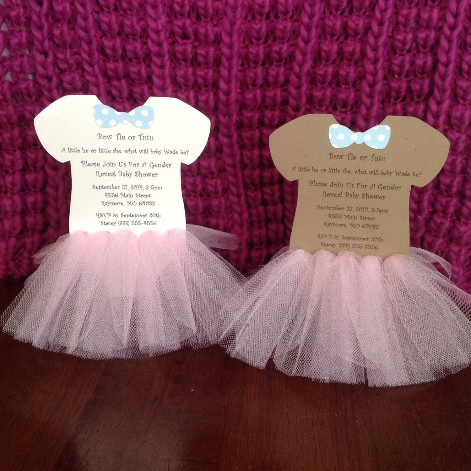 Bow ties or Tutus Baby Shower or Birthday by ...