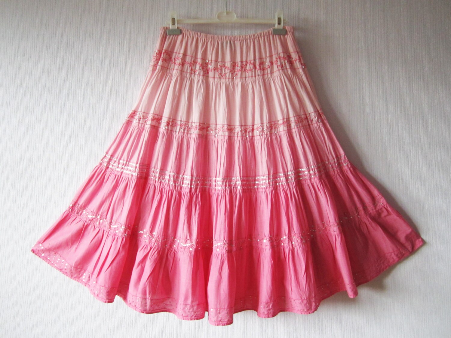 Ameri VINTAGE - 美品 アメリヴィンテージ STRAGGLY TIERED SKIRT