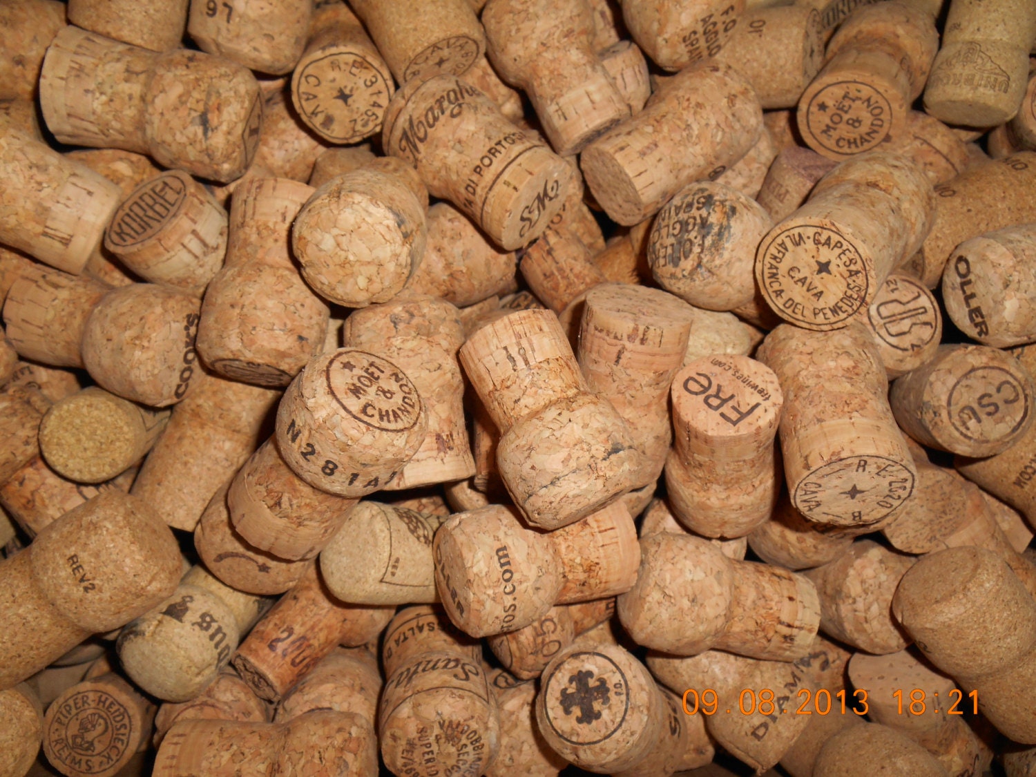 200/300 Used Champagne Corks 100 champagne cork by BridalThings