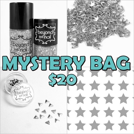 Items similar to Mystery Bag Nail Polish, Nail Decals, and other Nail