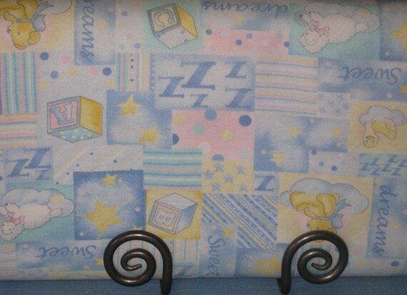 Flannel Bear, Bunnies, Rabbits, Lambs, Stars, David ...