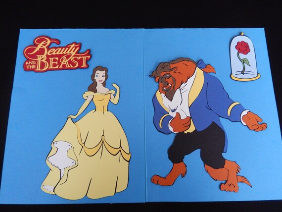 Disney Beauty & the Beast Cricut Die Cut Set 1