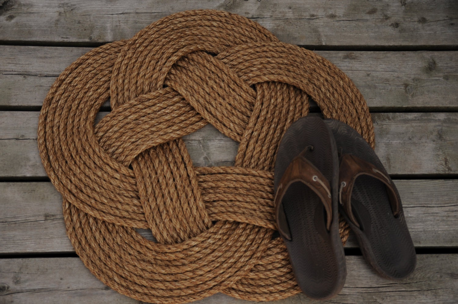 Rustic Rope Rug outdoor indoor