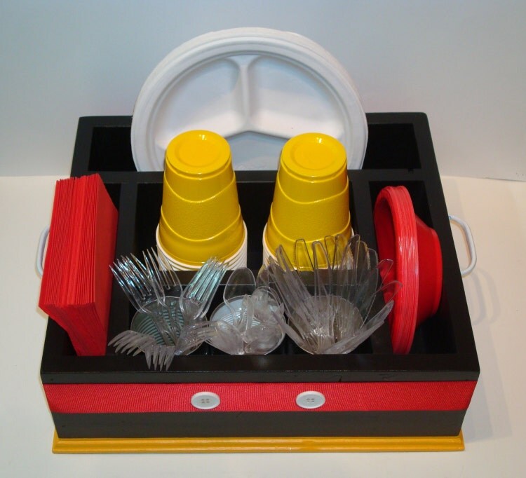 Mickey Party Caddy Party Decor Napkin Holder by WorkHorseFurniture