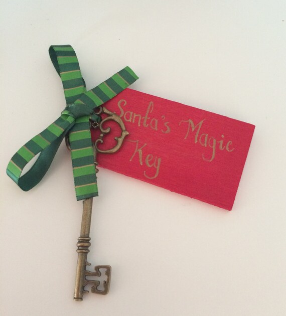 Santa key/Santa's magic key (can be personalised)
