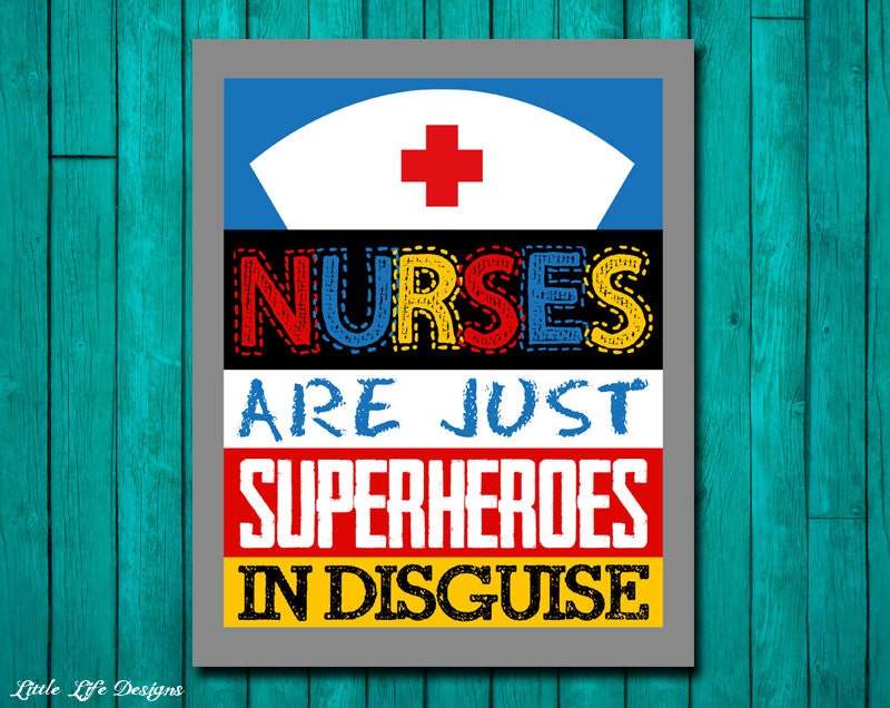 nurse gift nurses are superheroes nurse appreciation gift