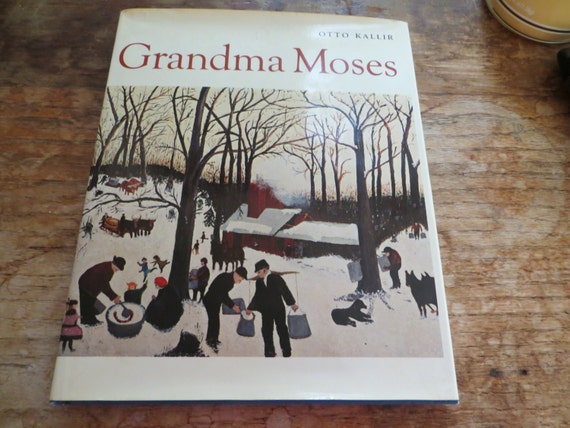 Grandma Moses Hardcover Book by Otto Kallir