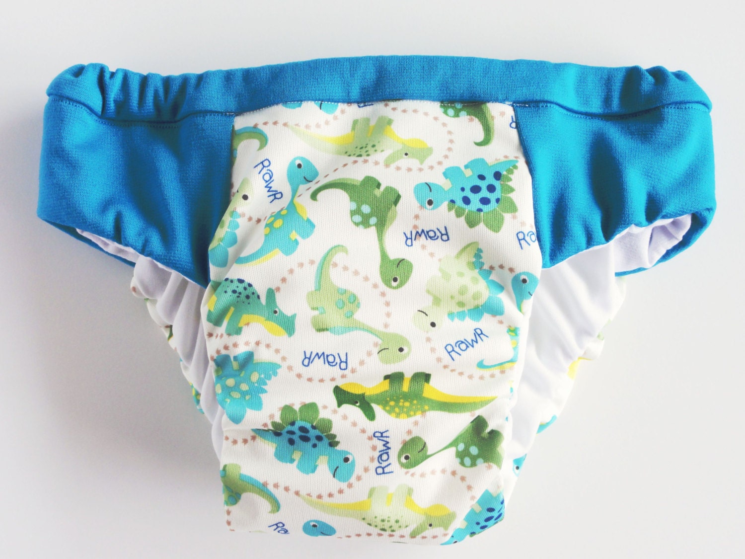 Boys potty training pants with waterproof PUL outer layer. Eco