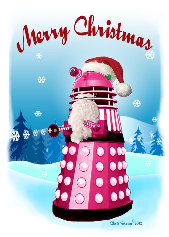 Doctor Who Christmas Cards 