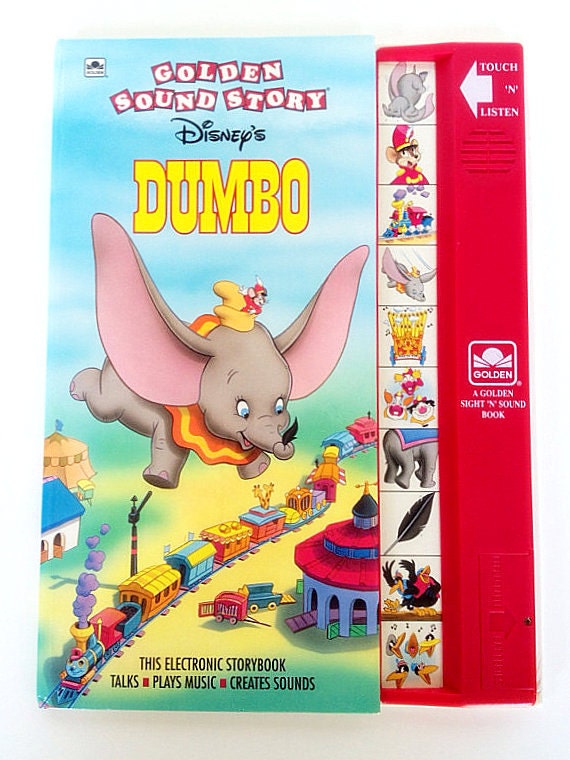 Vintage Dumbo Golden Sound Story Children S Book