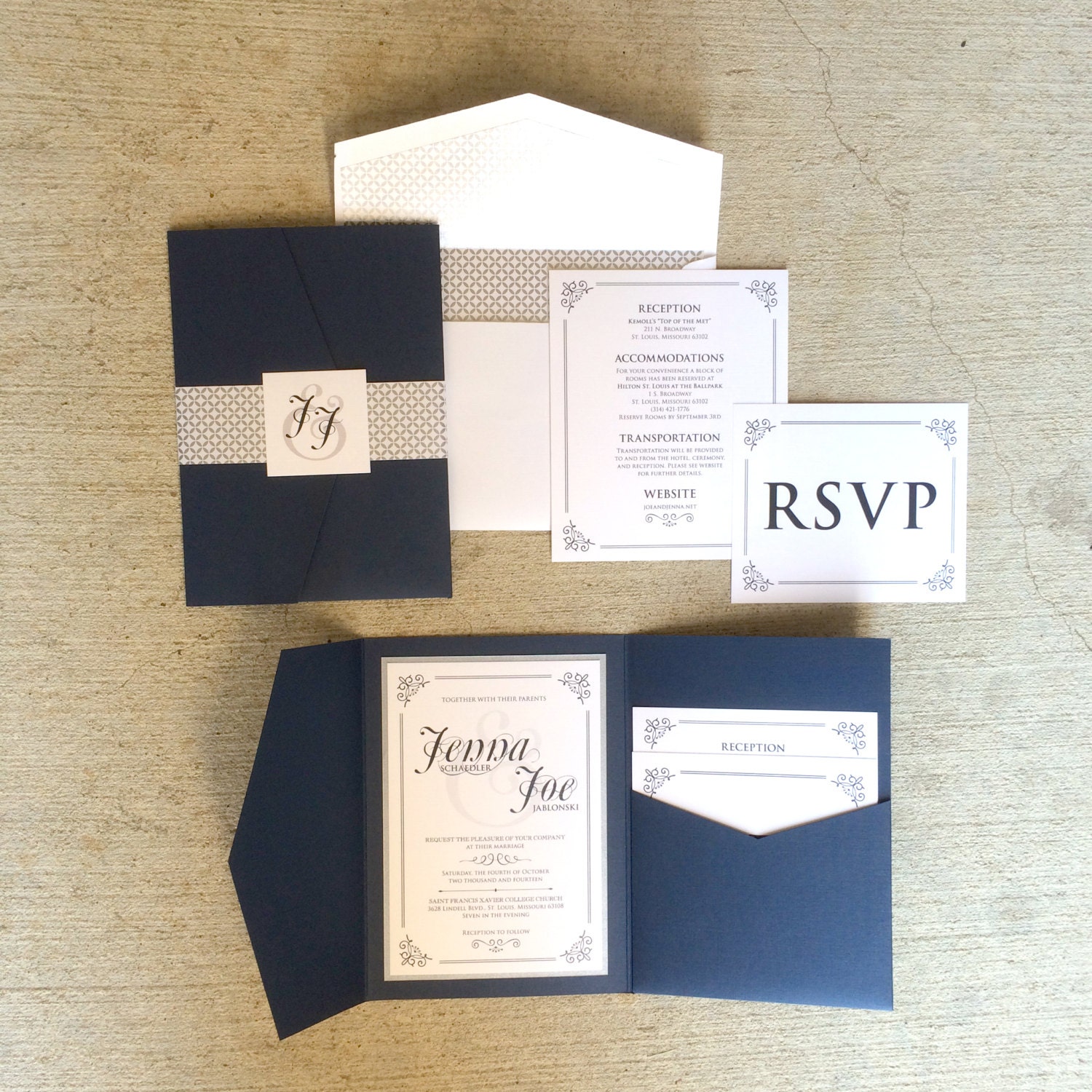 rustic pocket wedding invitations sample 5x7 navy and silver vintage pocket wedding invitation with rustic pocket wedding invitations sample 5x7 navy and silver vintage pocket wedding invitation with