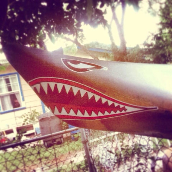 Kayak Shark Mouth Decal by brand4440 on Etsy
