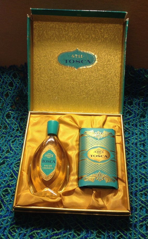 Vintage Tosca Eau De Cologne and Soap Gift Set