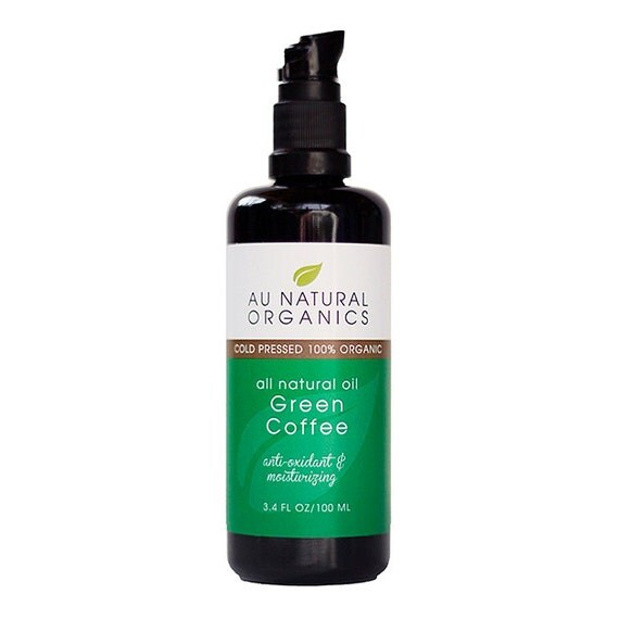 Green Coffee Oil 3.4 oz 100 ml Coffee Skin Care Natural