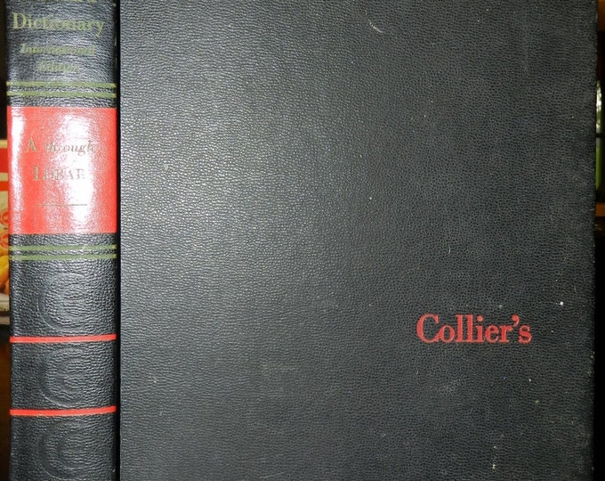 1959 Colliers Standard Dictionary Reference Book 1A