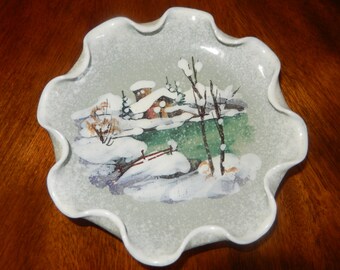 ITALY HAND PAINTED Bowl