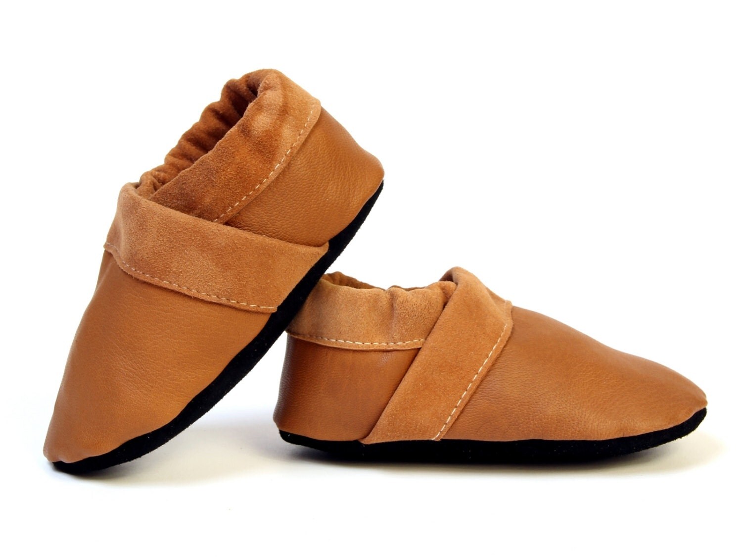 leather childrens slippers
