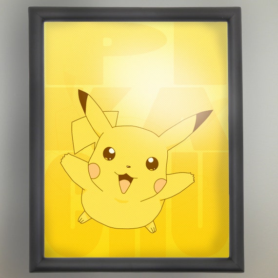 Pikachu Pokemon Poster Print