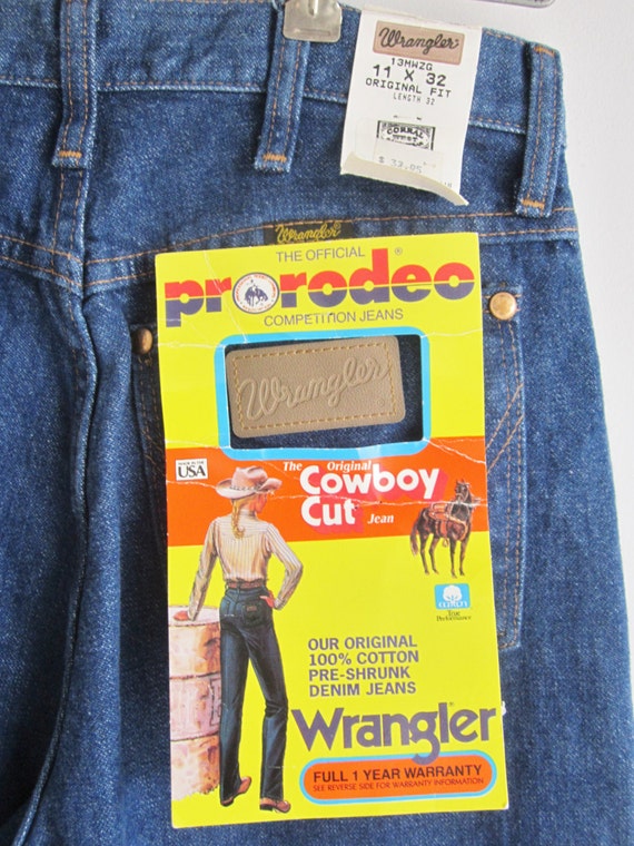 Vintage Wrangler Jeans With Original Tags