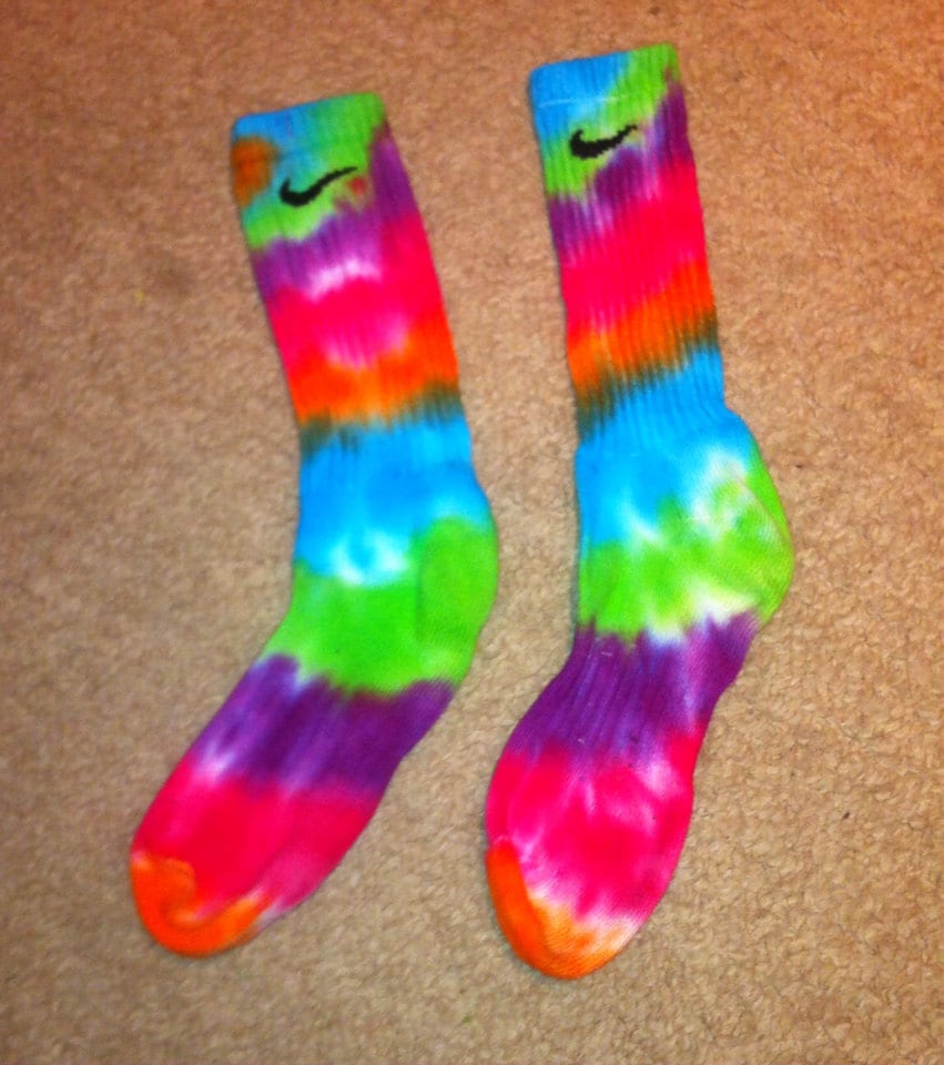 Tie Dye Nike Socks