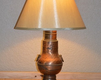 Popular items for copper table lamp on Etsy