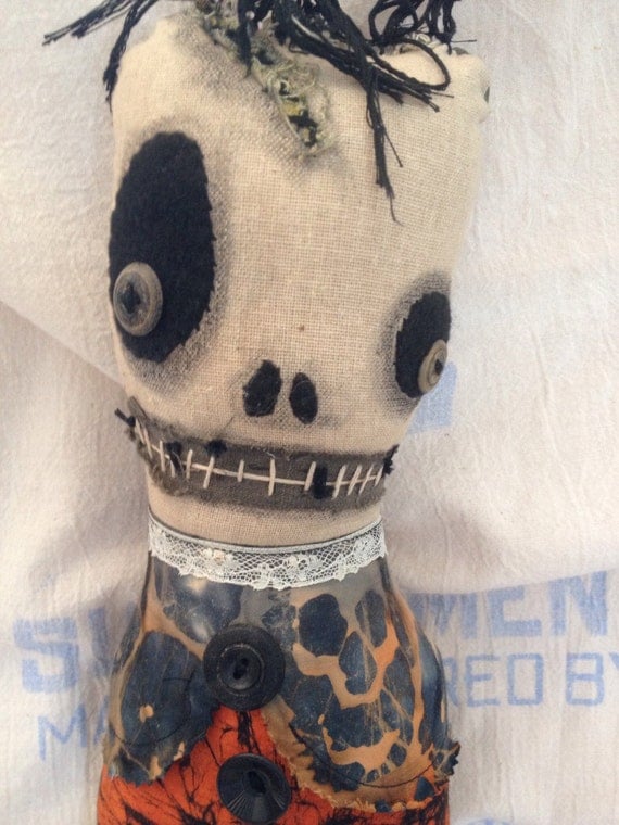 goth plush doll