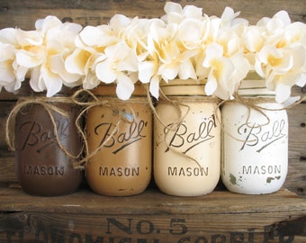 ON SALE NOW Set Of 3 Pint Mason Jars Mason Jars Rustic