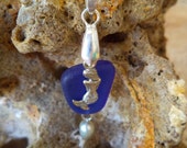 SALE!!Sea glass mermaid necklace