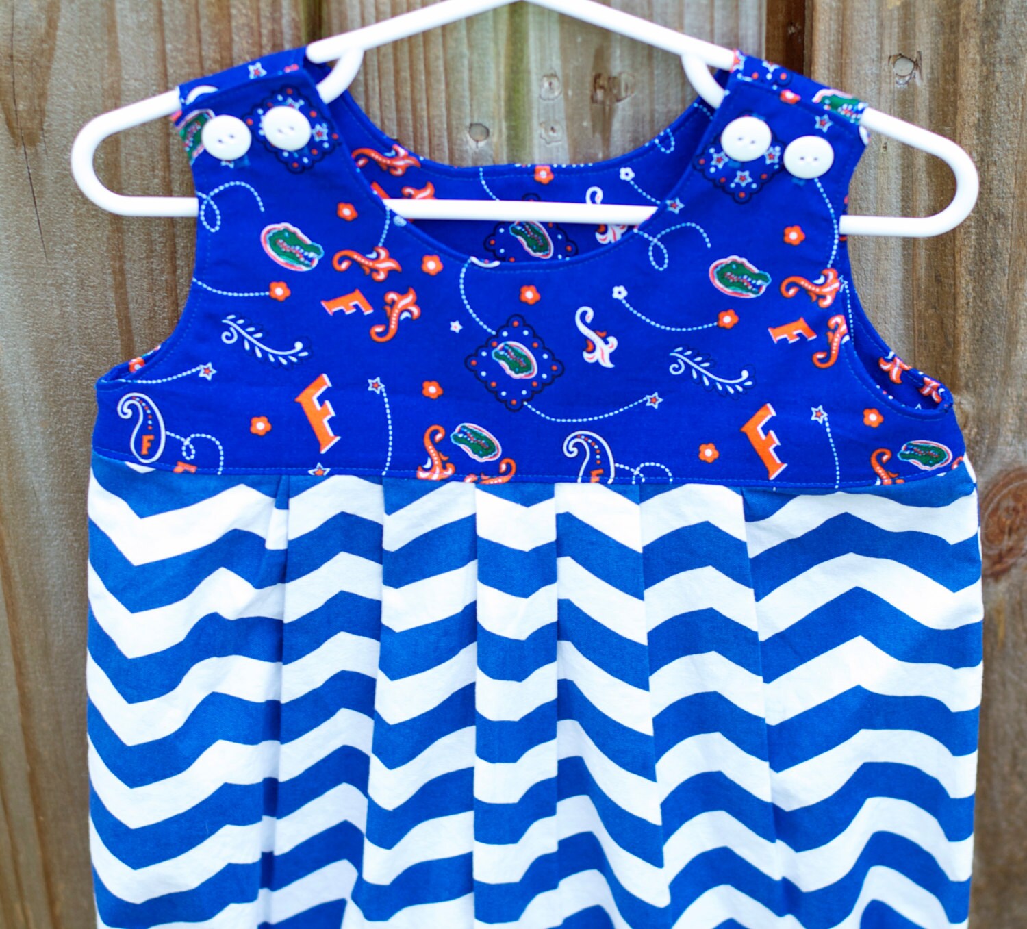 Florida Gators Baby Romper Gator Romper University of