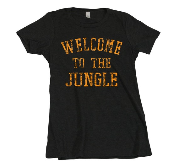 welcome to the jungle shirt