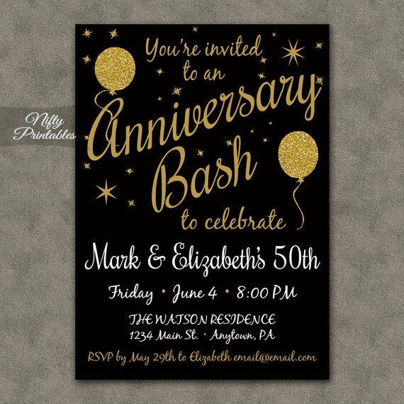 20Th Anniversary Invitation Cards 9