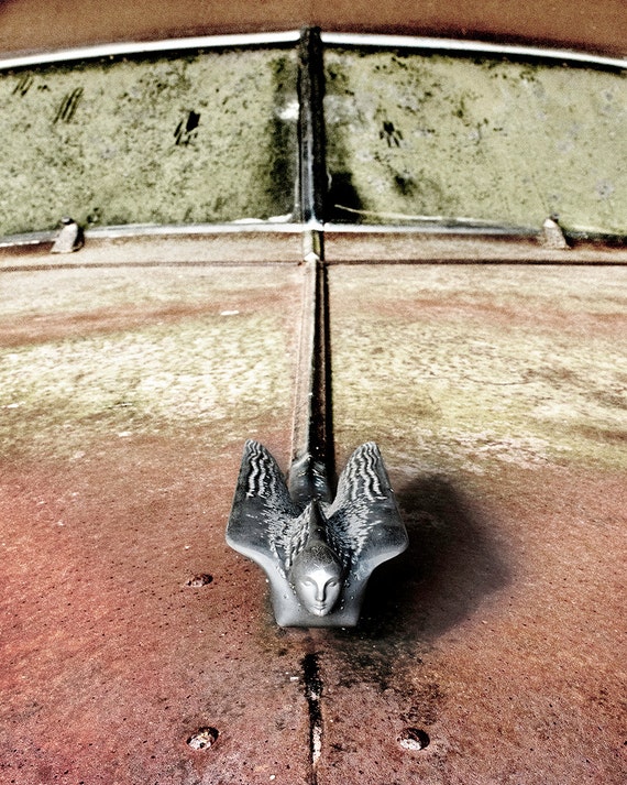 1942 Cadillac Angel Hood Ornament Photograph by CaraFullerPhotos