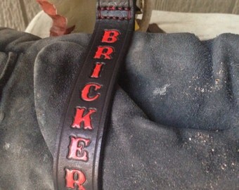 Firefighter Christmas Gift - Fire Glove Tamer / Strap Personalized - Perfect Gift for a Fireman
