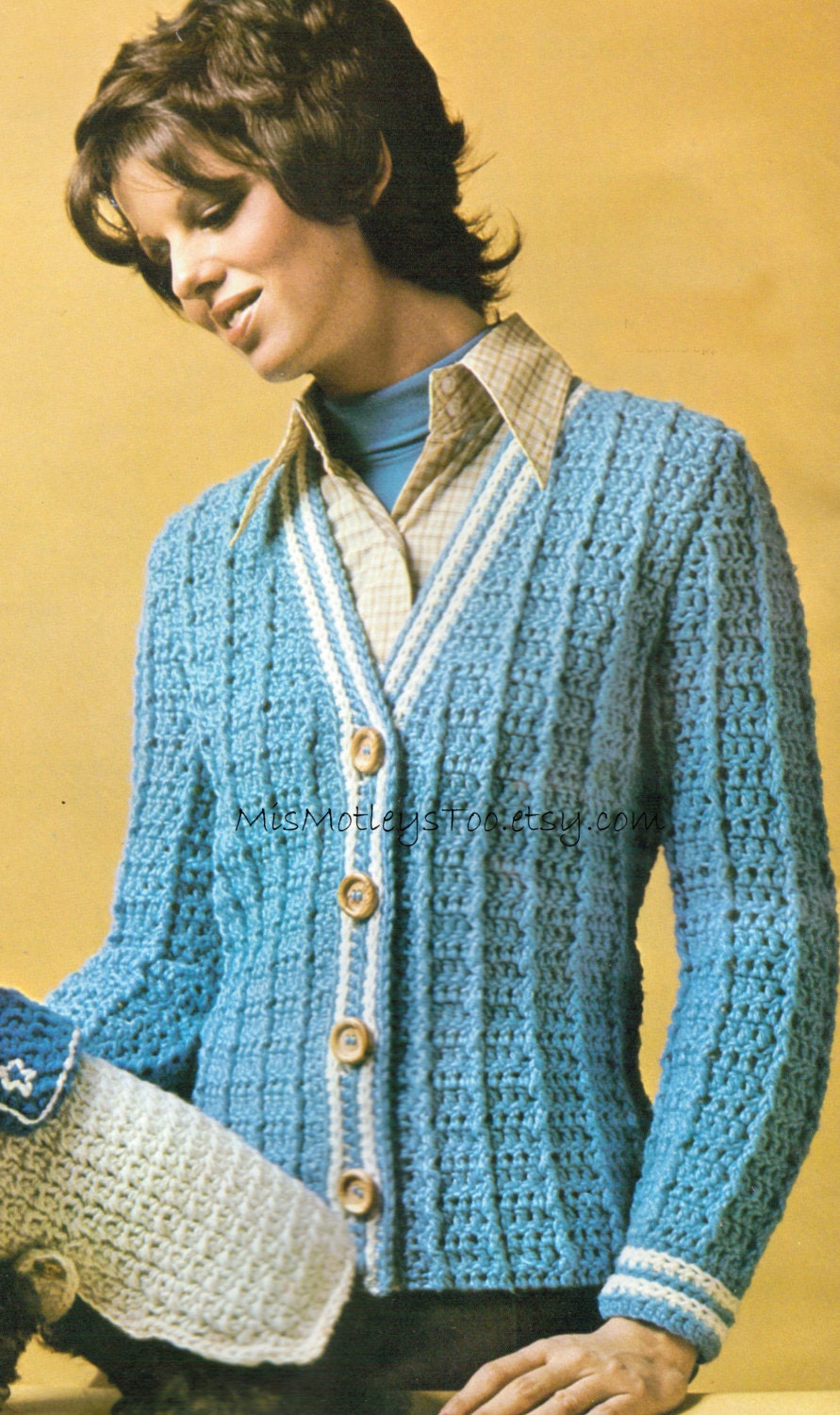Free crochet sweater pattern for women plus